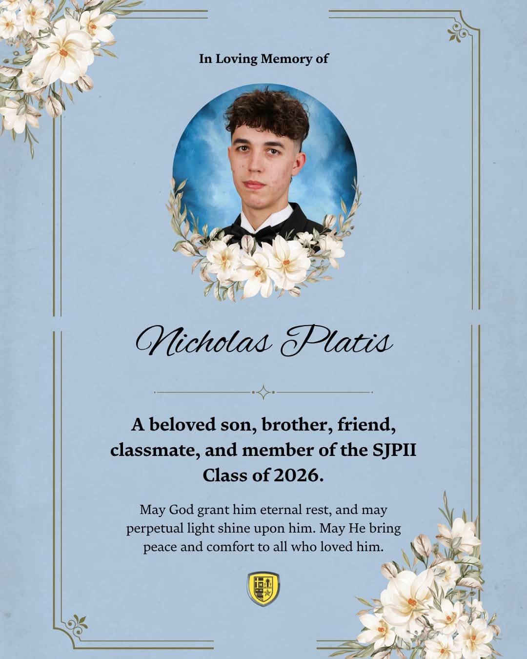 Nicholas Platis Accident, Boca Raton Florida, Death-Obituary: Funeral Date For Nicholas Platis, Class Of 2026 Has Been Announced